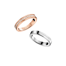 Calvin Klein·ck满天星情侣戒指男女简约设计时尚轻奢情侣对戒