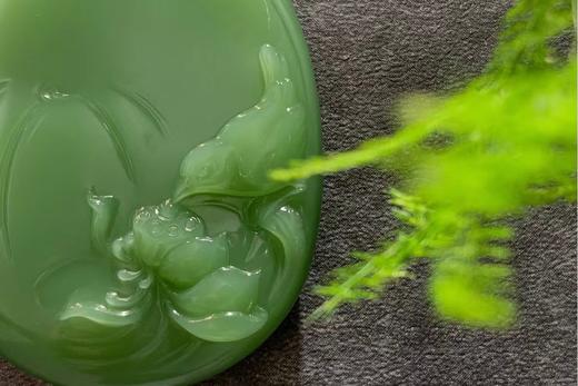 【御珠宫坊·传承系列】碧玉花鸟牌 商品图2