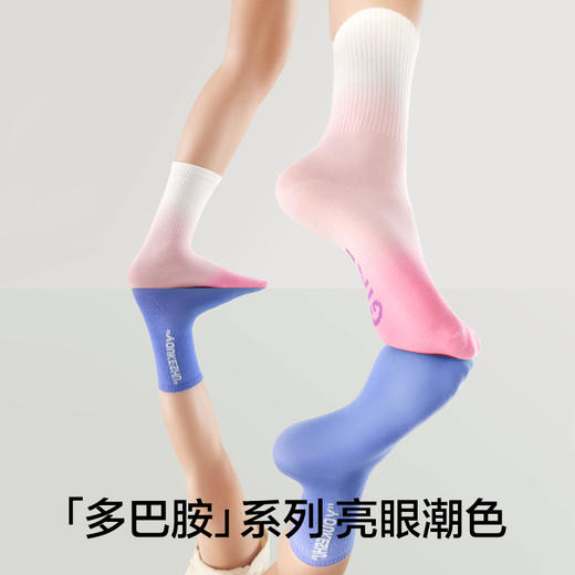 有棵树夏季透气ins风女士中筒袜3双装C-S4082 商品图1