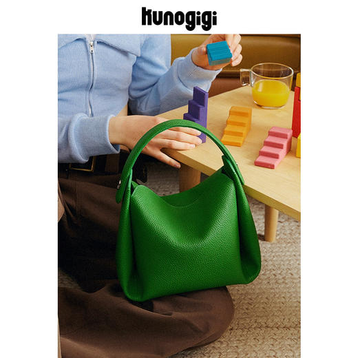 KUNOGIGI古良吉吉大号软烟盒包包女小众高级感手提包单肩斜挎包 商品图5