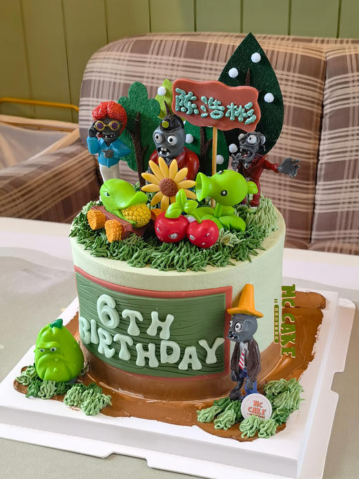 植物大战僵尸玩具蛋糕 商品图1