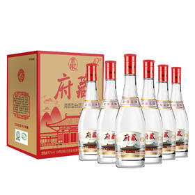 山西名酒红盖府藏汾阳王42度475ml*6瓶装清香型口粮白酒整箱