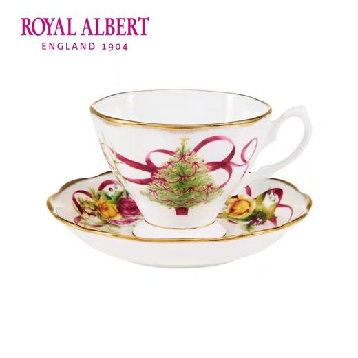 【6F】Royal Albert皇家阿尔伯特 老镇玫瑰圣诞系列茶杯咖啡杯碟套装 商品图2