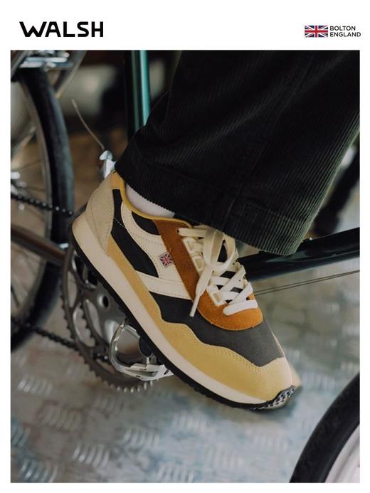 【明星同款 | ENS系列复古英训鞋】NormanWalsh 男鞋透气运动鞋女 商品图4