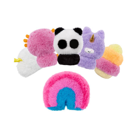 Fluffie芙拉菲 三合一毛绒玩偶拔毛解压毛绒玩具小号系列 商品图0