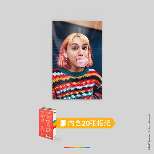 Polaroid/宝丽来 打印纸 20张 2X3【仅适用于口袋照片打印机】 商品图3
