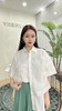 S1臣禾白色宽松衬衫K212054104 商品缩略图1