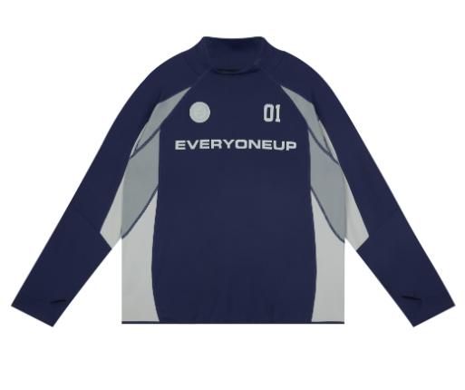 oneup拼接运动长袖T恤 商品图6