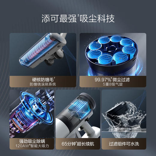 添可（TINECO）无线智能洗地机芙万Chorus家用扫地机吸拖一体除菌吸尘拖地立体自清洁吸尘器 商品图4