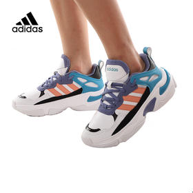 1折秒杀（C）adidas/阿迪达斯 女子低帮轻便厚底休闲鞋 运动鞋 GW6105  非质量问题 不退不换