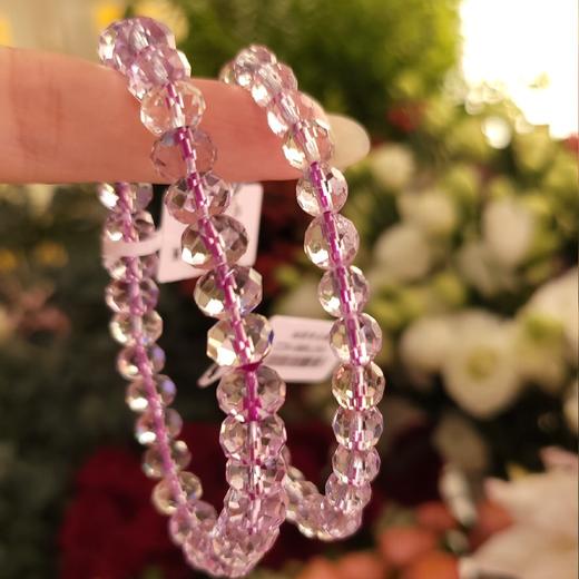 天然紫水晶单圈手串 商品图4