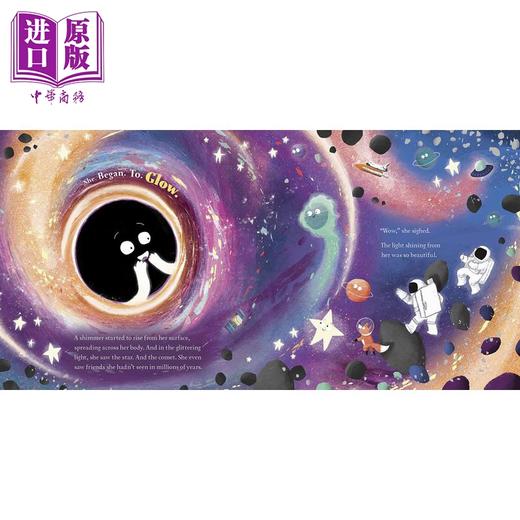 【中商原版】小黑洞 Alex Willmore Little Black Hole 英文原版 儿童故事绘本 知识百科图画书 科学故事 进口儿童读物 精装 商品图3