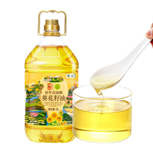 中粮初萃高油酸葵花籽油5L 商品图3