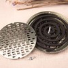 蚊香盘金属蚊香托盘蚊香炉室内户外两用便携可挂式防烫野营夜钓带盖蚊香盒家用室内驱蚊接灰盘 商品缩略图3