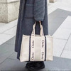 2023新款日系单肩包托特包帆布包小众通勤女大容量tote手提电脑包 商品缩略图4