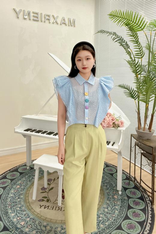 L1臣禾多巴胺穿搭亮色上衣K212051106 商品图1