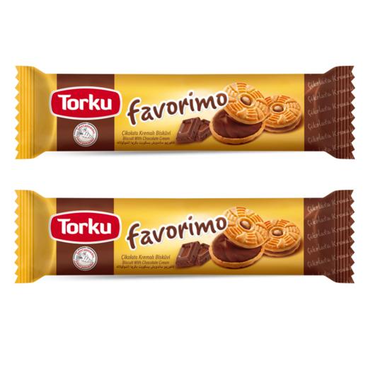 土耳其特酷牌巧克力味夹心饼干61g 商品图0