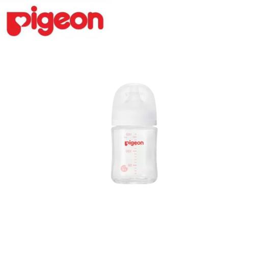 贝亲自然实感Ⅲ宽口径玻璃奶瓶240ml（M号奶嘴） 商品图0