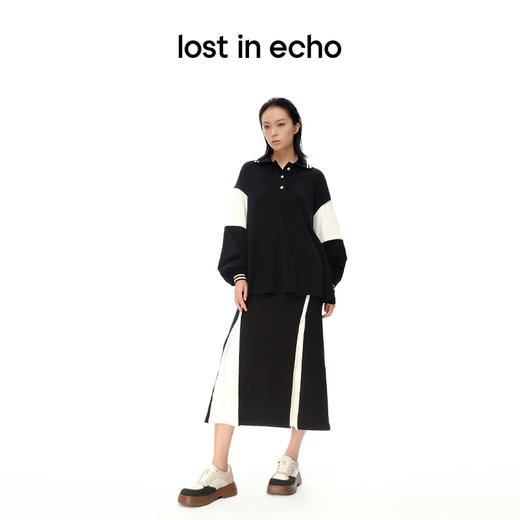 [捡漏价]lost in echo秋季设计师品牌时尚休闲百搭圆头厚底增高面包板鞋女 商品图1