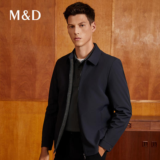 【三防面料】MD名盾夹克男士防水防污防油秋季商务行政外套91562 商品图2