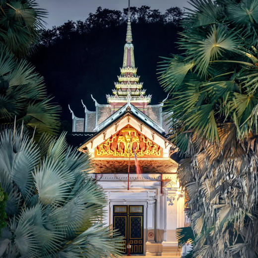 【老挝】北京出发 5天4晚·6~12人中文小团|琅勃拉邦慢生活，东南亚治愈之旅（关西瀑布+香通寺+普西山+湄公河日落 商品图5