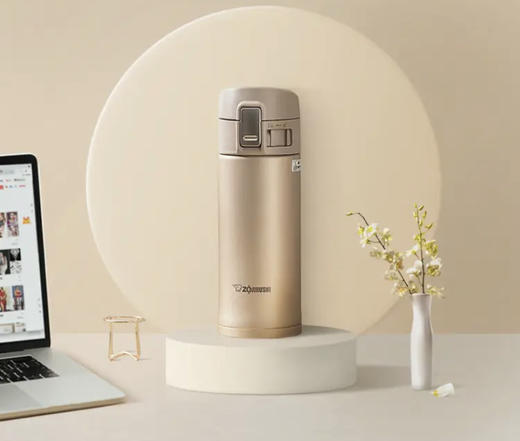 象印ZOJIRUSHI 不锈钢保温杯SM-KR36-NL 商品图2