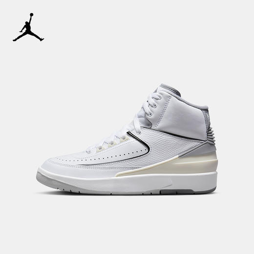 Air Jordan 2 Retro (GS) 复刻大童运动童鞋 DQ8562-100 商品图0