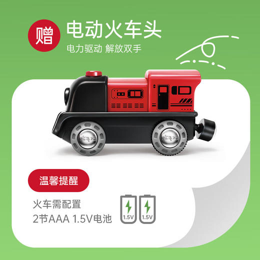 hapeE8732高速列车收纳套 商品图3