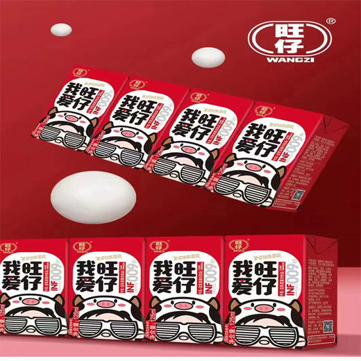【8.5元/排69.9元/箱】我爱旺仔豆乳+牛乳双蛋白饮品 商品图0