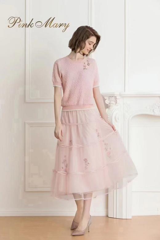 粉红玛琍半裙 商品图2