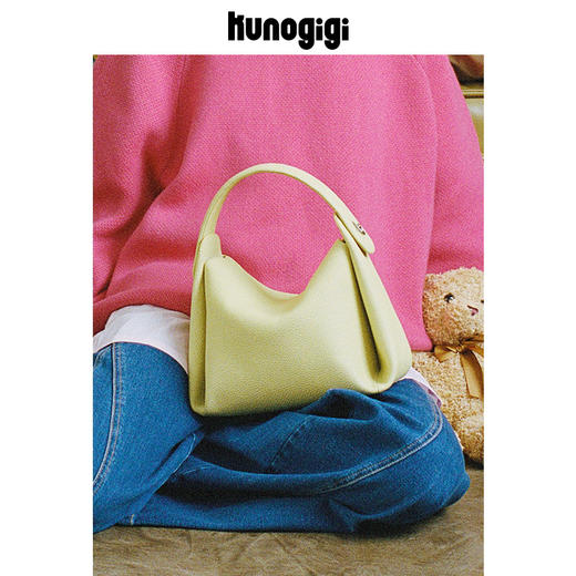 KUNOGIGI古良吉吉大号软烟盒包包女小众高级感手提包单肩斜挎包 商品图4