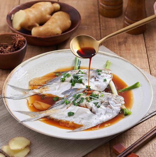 【3份实惠装】吕四流网银鲳鱼 液氮速冻  鲜嫩紧实 蒜瓣肉质 刺少肉多 商品图3