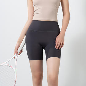 跃牌【化蝶双飞】系列裸感莱卡紧身健身短裤女裸感瑜伽服高腰蜜桃提臀速干运动瑜伽短裤GD0006