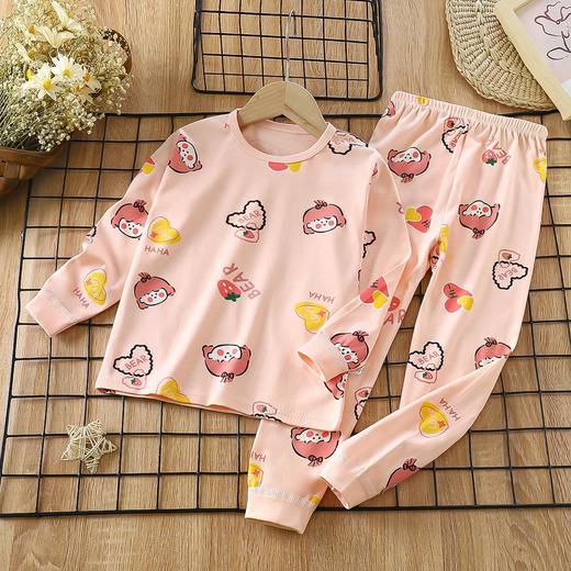 童装秋家居服批发新款童装儿童内衣套装纯棉宝宝秋衣秋裤婴儿睡衣 商品图2