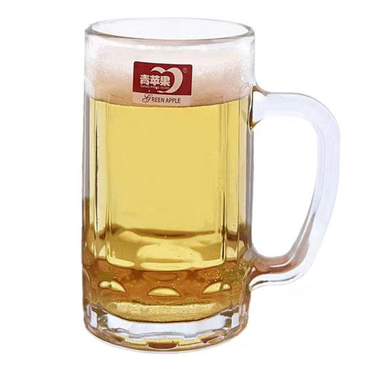 【9.9元2个】青苹果扎啤杯465ML（1106269） 商品图0