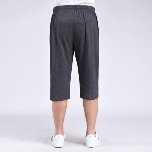 【夏季休闲！男士运动短裤】夏季休闲短裤，男士宽松工装裤，运动七分裤，男中老年男装，弹力直筒中裤，舒适宽松设计，让您自由活动！ 商品图3