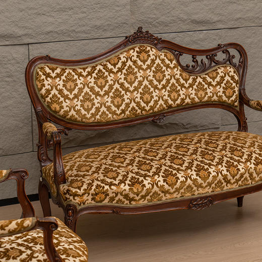 民国 西洋软包沙发成套（一套五件） 商品图2