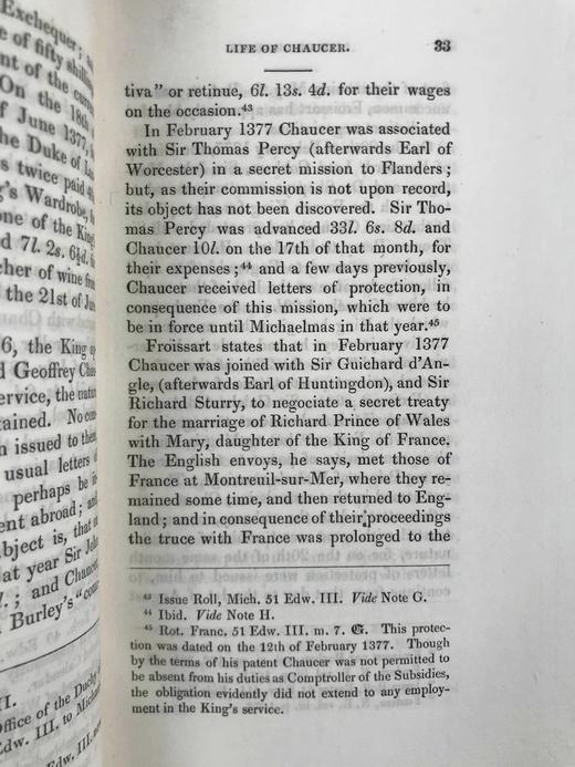 1822-46年 经典版本 乔叟作品集（全8卷） 真皮精装32开 商品图3