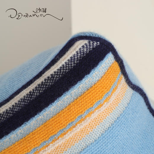 西藏手工艺氆氇羊绒抱枕SJF95P731W 商品图2