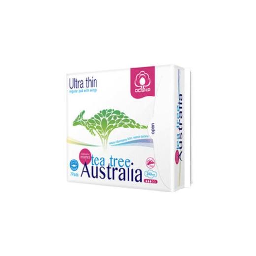 澳小茶 澳洲茶树精华日用卫生巾240mm*7P 商品图0