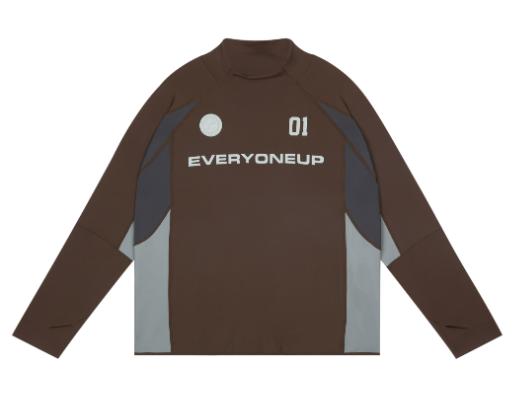 oneup拼接运动长袖T恤 商品图4