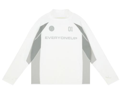 oneup拼接运动长袖T恤 商品图5