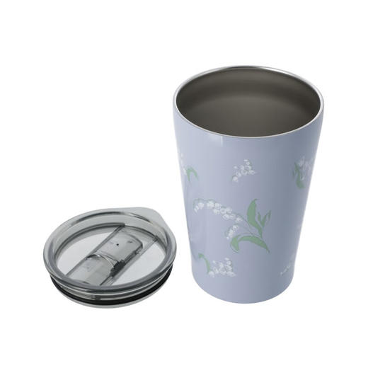 带盖不锈钢杯 3WAY  470ml 白色/粉色/铃兰 商品图0