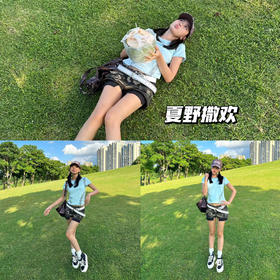 新品上身｜好天气适合户外浪，迷彩裤和绿草地超搭🍀