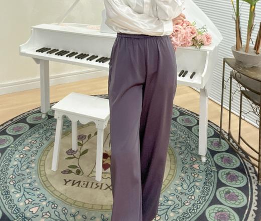 【L1】臣禾阔腿宽松长裤K211061903【奥莱】 商品图0