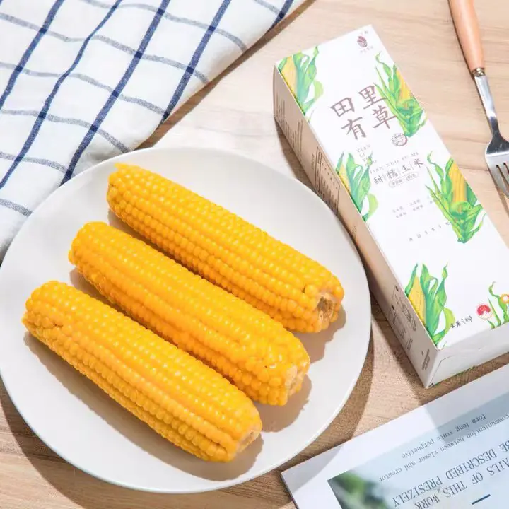【现货】【早餐系列】田里有草甜糯玉米1件10支 0防腐0农药0添加0化肥 人工除草 非转基因