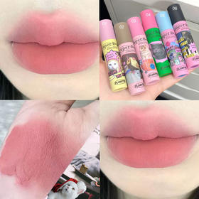 【小红书推荐！3支组合装】Cappuvini 猫咪唇泥 奶糕唇霜不唇釉哑光口红柔雾高颜值学生