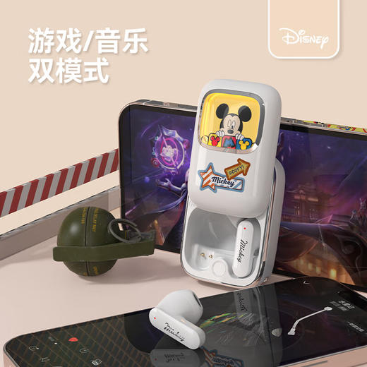 迪士尼（DISNEY）无线滑盖蓝牙耳机适用于苹果华为小米  SYX 商品图4