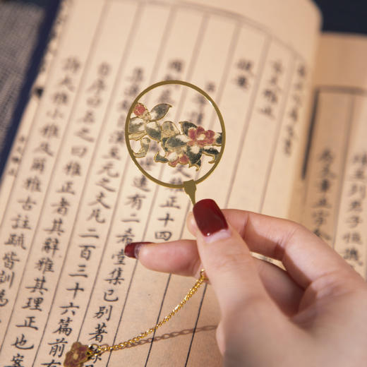 《宋扇》金属书签 名画书签 共4款 礼盒装 商品图7