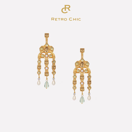 【阿娇钟欣潼同款】大英博物馆联名系列 | 拜占庭流苏耳环 商品图0